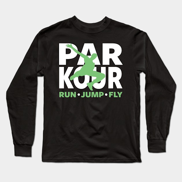 PARKOUR - FREERUNNING - TRACEUR Long Sleeve T-Shirt by ShirtFace